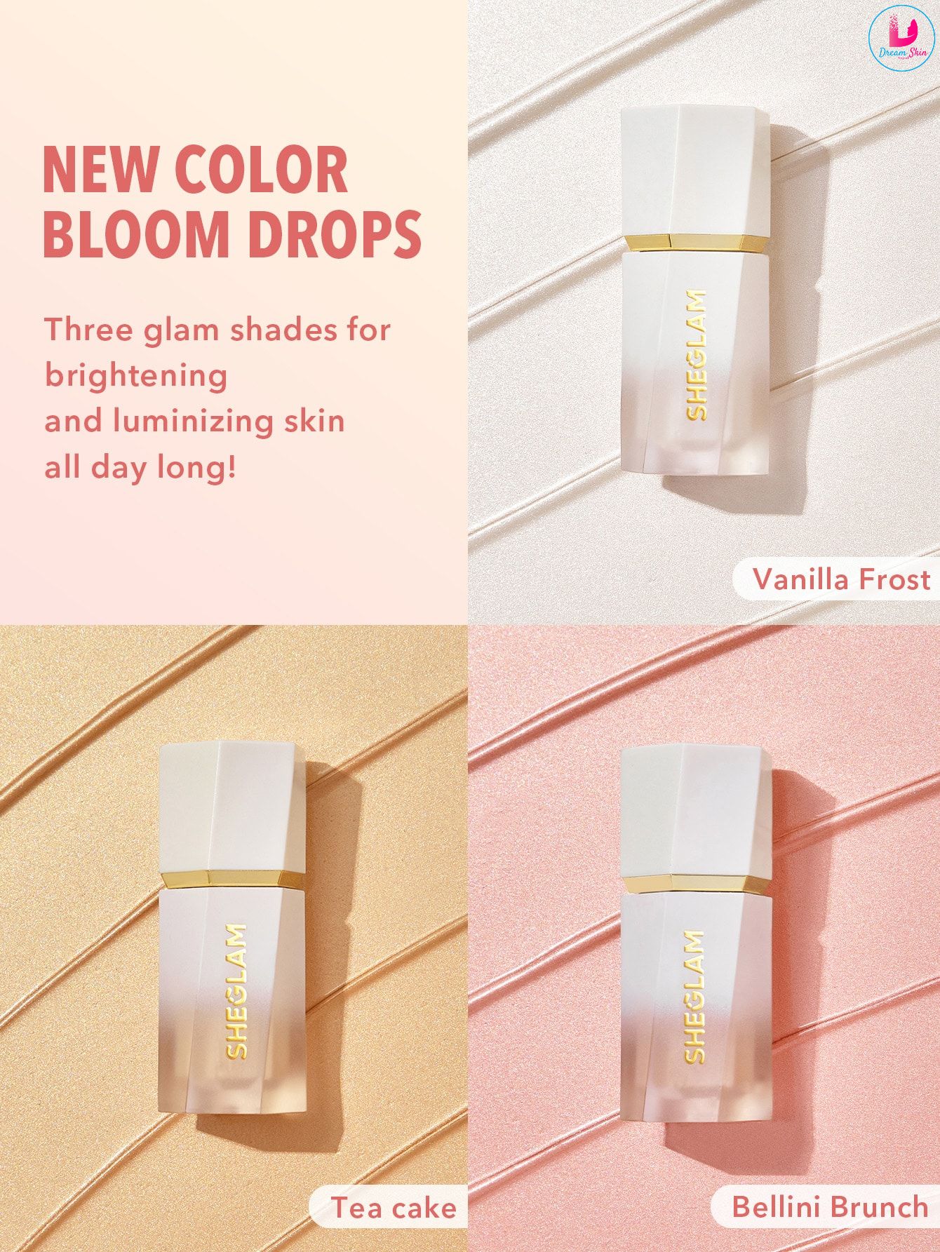 Sheglam Glow Bloom Liquid Highlighter [#Vanilla Forest]